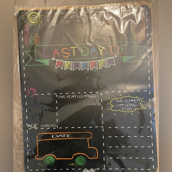 First & Last Day Of School Signs -Front & Back - Picture 7 of 7